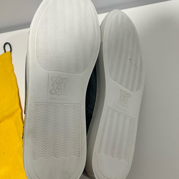 Mens Brogue Dress Sneaker - Premium Leather - Size 10 - Picture 3 of 9